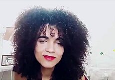 Amateur webcam girl teases with her sexy body and playful touches