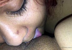 First pussy eating experience