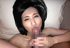 straddling cute face for intense handjob orgasm