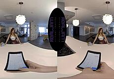 Redhead Star Shows Big Tits in Pov Hardcore