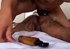 amigo de mi primo se queda y pregunta 'que rico after party?' con paulinasirena