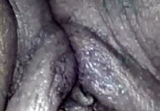 My bbw bitch has such a thick fat pussy for fingering