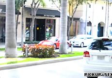 amateur czech babe flashes her ass in public, then gets pounded by a stranger for cash