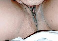 In a hotel room, the asian mistress enjoys delicious sex with creampie and blowjob.