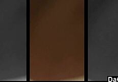 beautiful petite brunette teases camera in bedroom