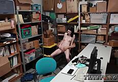 the cop in uniform was alerted and fucked the ebony teen 18+ at work