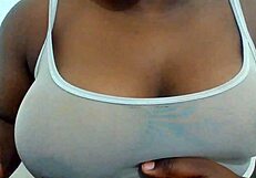 Big boobs bounce wildly during intense action