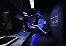 जीटीए 4 - लुईस क्लब बाथरूम में एशियन बेब केय हार्टमैन को चोद रहा!