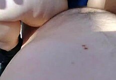 Fat Curvy Woman Gives Herself In Forest For Cum In Panties