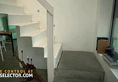 Redhead step sister Kiara in anal group fuck