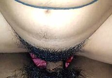 Indian Bhabi Gets Her Pussy Fucked Hard at Night