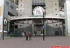 Alternative Dutch prostitute nailed hard in heels