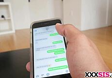 Stepsis To Stepbro Would You Cum On My Tits?