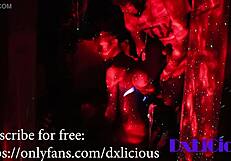 Shy ebony teen takes big black cock doggystyle