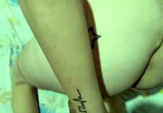 today i fucked the skinny girl hard in doggystyle, admiring her tight pussy lips, and gave her a facial cumshot.