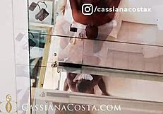 moreno de pau preto viu a cassiana costa na piscina e ela teve que trazer para o quarto do hotel transar sem camisinha - bbc on