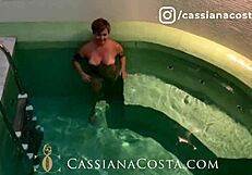 moreno de pau preto viu a cassiana costa na piscina e ela teve que trazer para o quarto do hotel transar sem camisinha - bbc on