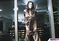 Teen Babes Engage in Group Fingering and Masturbation at Lesbian College Party