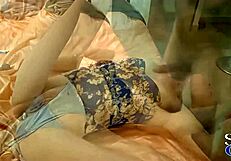 French slut in lingerie bends over for blowjob rimming doggystyle assfucking and cumshot