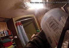 Shower time with ronda involves bathing and sexy poses