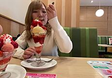 Homemade Asian Gal Bent Over for Doggystyle. Obedient Japanese Teen Rides Hard at Home!