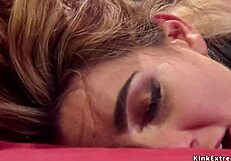 Big ass lesbian spanked hard