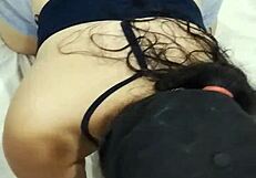 I passionately suck my boyfriend's cock and lick his ass