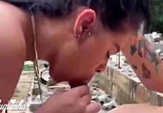 young girl pays debt to hill boss