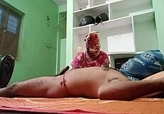 Redhead MILF Pornstar Fucks Indian Army Lover Roughly at Home!