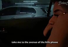 Naty Delgado takes me on a city tour and we fuck publicly in the car!