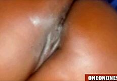 It's The Season For Fresh 18-19 Yo Ebony Pussy Dripping Wet From Dildo And Fingering