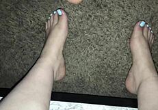 Cumshot Compilation on Sexy Beautiful Feet!