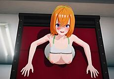 Moaning Yotsuba Nakano in Wild 3D Hentai Sex with Intense Action.