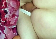 My wife rides a guy bareback in intense fucking session