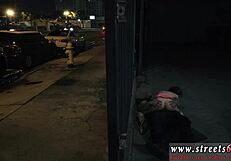 cute teen with glasses gets bound in bdsm domination