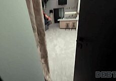 blonde czech reality star gets watched in pov scene