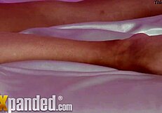 Hot British Brunette Babe Poppy from Xpanded TV Engaging in Naughty Solo Activities