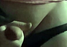 i watched this small dick tranny explode with a huge cum load