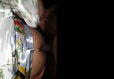 i feel that big black cock bareback as a tranny creampie