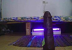 Training my ass with toys and dildos for intense anal play.