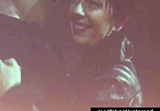 female and male strippers undress and tease the cfnm audience with erotic dancing