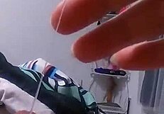 Heyy, watch me, a trans girl, moanin’ loud while I cum for ya in this mobile clip!