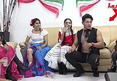 मेक्सिकन पॉर्नो रात वाइल्ड थ्रीसम के साथ खुलती है पार्ट 1 मंडोएक्सएक्सएक्स पर