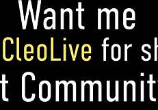 Big ass babe Cleo surprises with hard pussy action on webcam