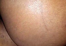 Phat ebony booty rides hard