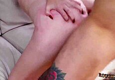 Step Mom Dominates Teen in Bathroom Sex Fetish