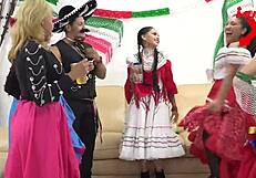 मेक्सिकन पॉर्नो रात वाइल्ड थ्रीसम के साथ खुलती है पार्ट 1 मंडोएक्सएक्सएक्स पर