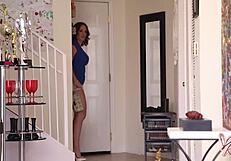 Thick Dick Drainer Maggie Green in Nasty Threesome with Nina Kayy