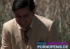 Gangsters fuck in wild outdoor orgy