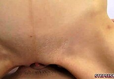 Russian Teen 18+ Squirts During Pov Blowjob With Step Sis